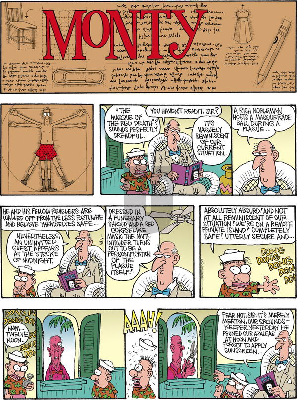 Monty on Sunday January 31, 2021 Comic Strip