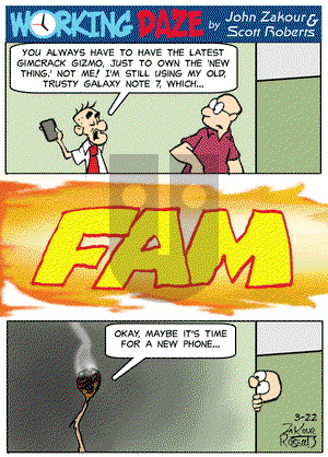 Working Daze - Wednesday March 22, 2023 Comic Strip