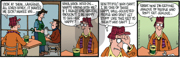 Monty on Monday January 18, 2010 Comic Strip