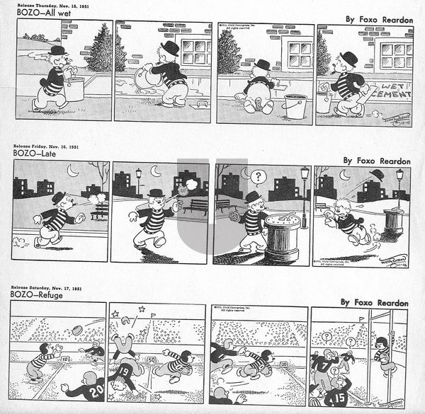 Bozo on Thursday January 2, 2025 Comic Strip
