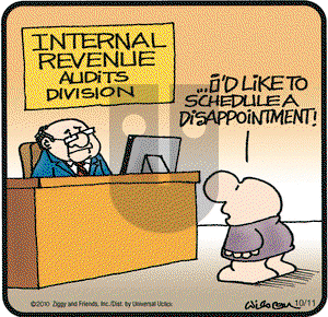 Ziggy on Monday October 11, 2010 Comic Strip