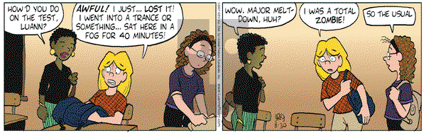 Luann on Thursday August 30, 2007 Comic Strip