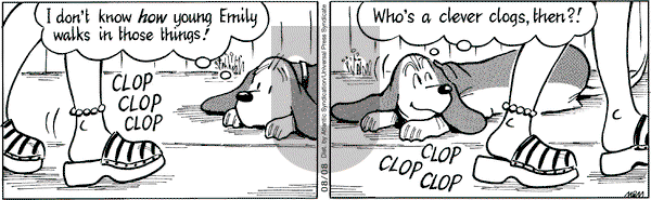 Fred Basset on Friday August 8, 2008 Comic Strip