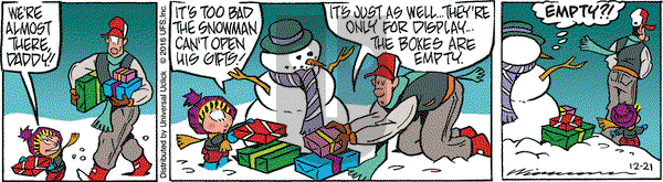 Rose is Rose on Wednesday December 21, 2016 Comic Strip