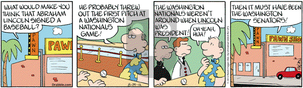 Drabble on Wednesday August 29, 2012 Comic Strip