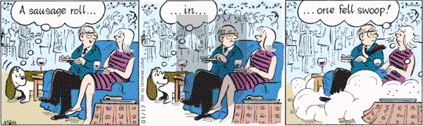 Fred Basset on Monday January 17, 2011 Comic Strip