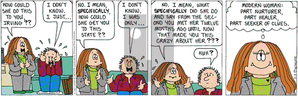 Cathy Classics on Wednesday March 3, 1999 Comic Strip