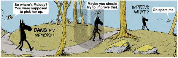 Dark Side of the Horse on Monday March 28, 2011 Comic Strip
