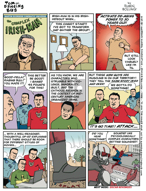 Tom the Dancing Bug on Friday December 6, 2019 Comic Strip