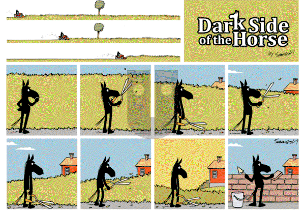 Dark Side of the Horse on Wednesday November 25, 2015 Comic Strip