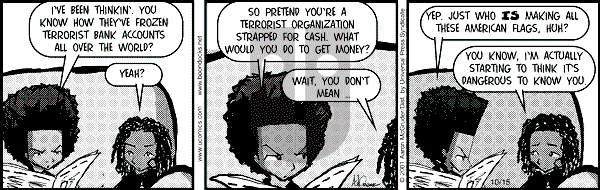 The Boondocks on Monday May 18, 2009 Comic Strip