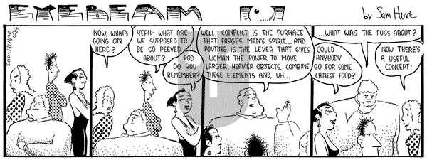 Eyebeam Classic on Tuesday February 25, 2025 Comic Strip