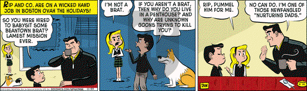 Rip Haywire on Monday November 23, 2015 Comic Strip