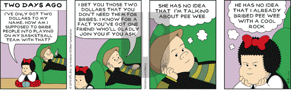 Nancy on Monday June 3, 2019 Comic Strip