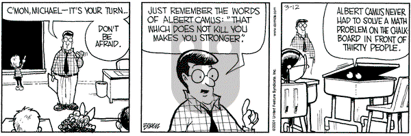 Grand Avenue on Monday March 12, 2001 Comic Strip