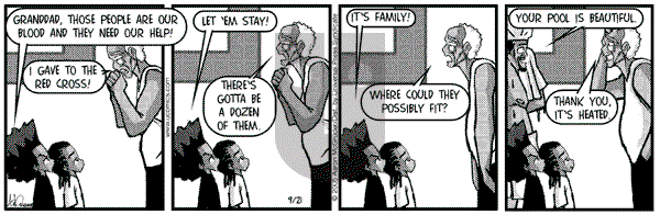 The Boondocks on Wednesday April 24, 2013 Comic Strip