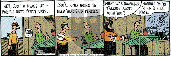Overboard - Friday November 1, 2024 Comic Strip