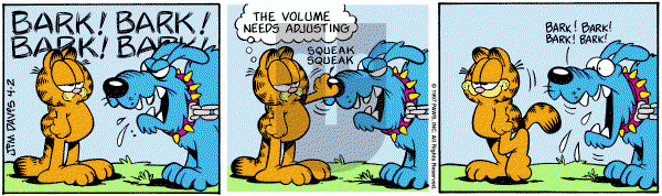 Garfield on Wednesday April 2, 1997 Comic Strip