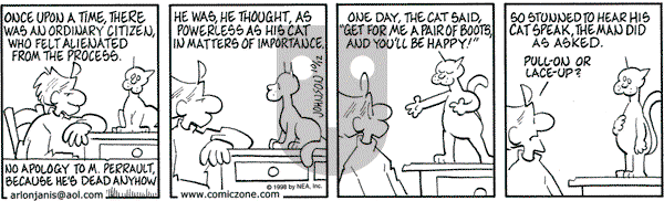 Arlo and Janis on Monday October 12, 1998 Comic Strip
