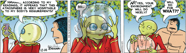 Alley Oop on Wednesday December 14, 2016 Comic Strip