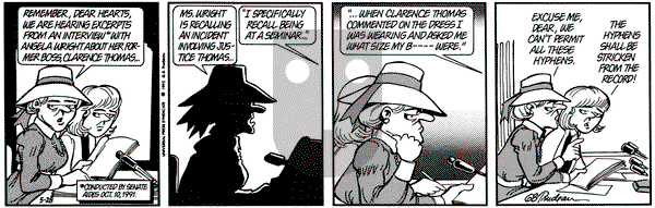 Doonesbury on Thursday May 28, 1992 Comic Strip