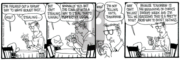 Monty on Monday April 24, 2006 Comic Strip