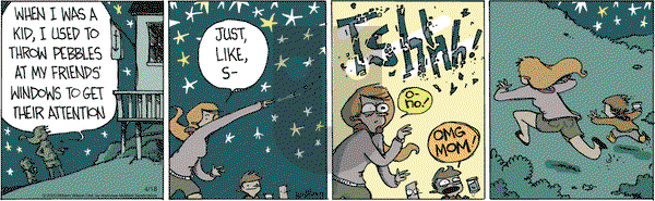 Wallace the Brave on Saturday April 18, 2020 Comic Strip