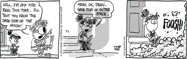 Heart of the City on Friday July 1, 2016 Comic Strip