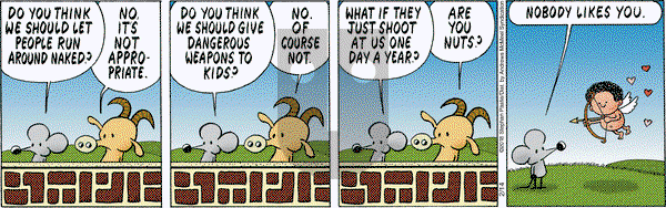 Pearls Before Swine on Wednesday February 14, 2018 Comic Strip