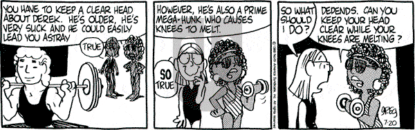 Luann on Wednesday July 20, 1988 Comic Strip
