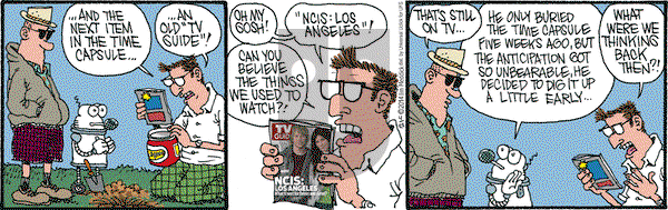 Monty on Tuesday April 22, 2014 Comic Strip