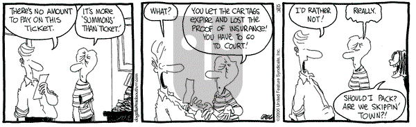 The Buckets on Friday October 20, 2006 Comic Strip