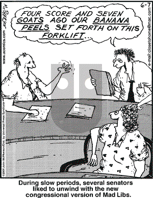 Close to Home - Monday June 7, 2004 Comic Strip