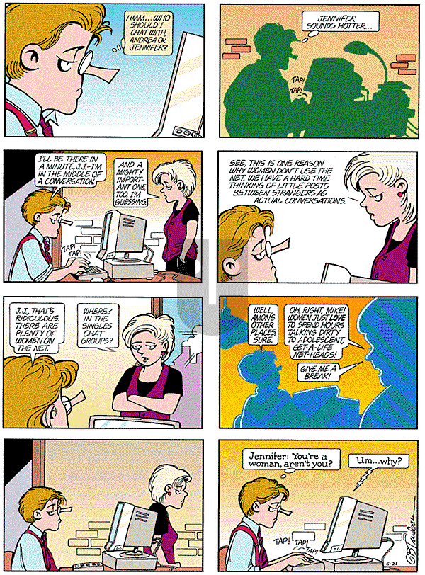 Doonesbury on Sunday May 21, 1995 Comic Strip