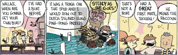 Wallace the Brave on Thursday August 27, 2020 Comic Strip