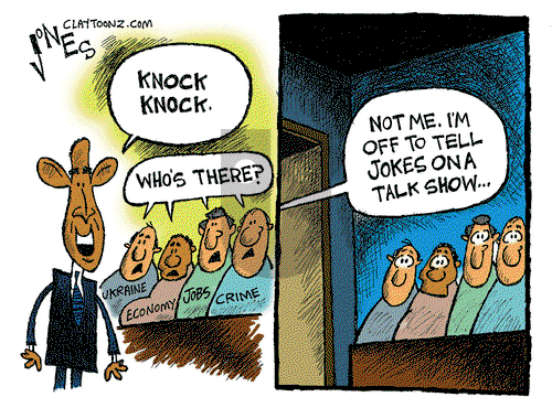 Clay Jones - Thursday March 13, 2014 Comic Strip