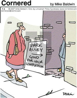 Cornered on Wednesday July 4, 2007 Comic Strip