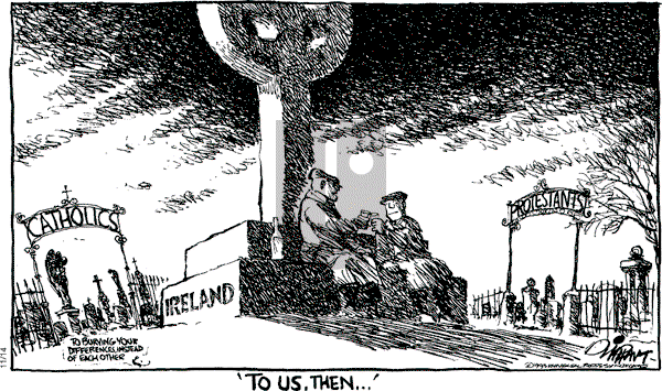 Pat Oliphant - Sunday November 14, 1993 Comic Strip