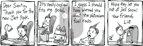 Lio on Saturday December 26, 2015 Comic Strip