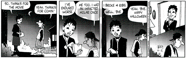 Luann - Tuesday October 31, 2000 Comic Strip