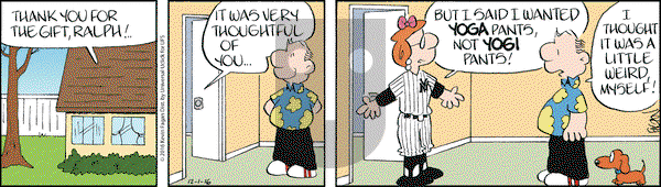 Drabble on Thursday December 1, 2016 Comic Strip