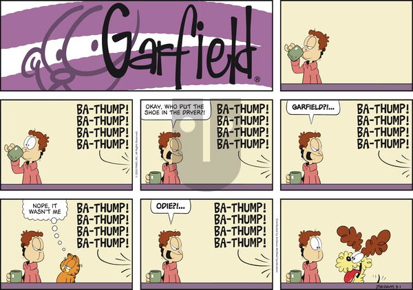 Garfield on Sunday March 1, 2020 Comic Strip