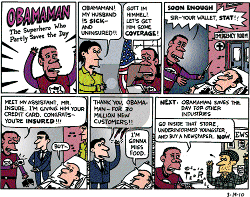 Ted Rall - Friday March 19, 2010 Comic Strip