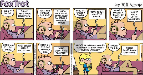 FoxTrot on Sunday November 8, 2020 Comic Strip