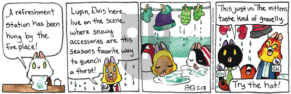 Breaking Cat News - Friday February 17, 2023 Comic Strip