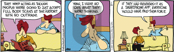 The Buckets on Wednesday January 26, 2011 Comic Strip