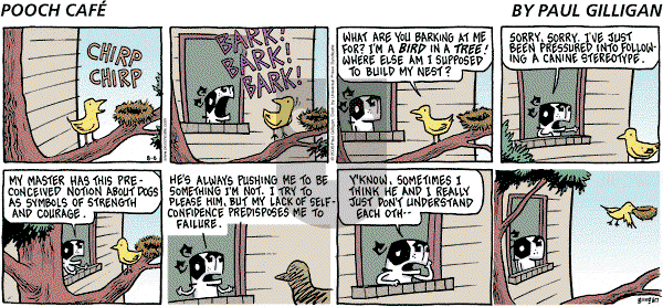 Pooch Cafe on Sunday August 6, 2006 Comic Strip