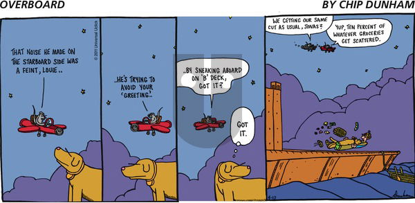 Overboard on Sunday April 10, 2011 Comic Strip