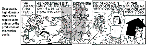 Monty on Monday September 6, 2004 Comic Strip
