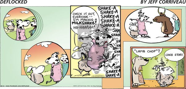 DeFlocked on Sunday August 11, 2013 Comic Strip